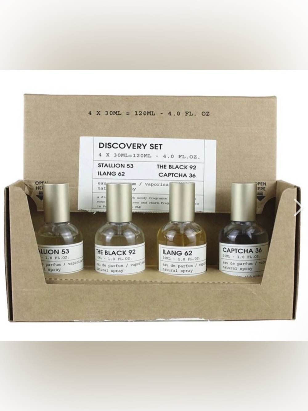 Inspired by Le Labo Discovery Set 4Pc  EDP by Emper Luxury Fragrance Wardrobe